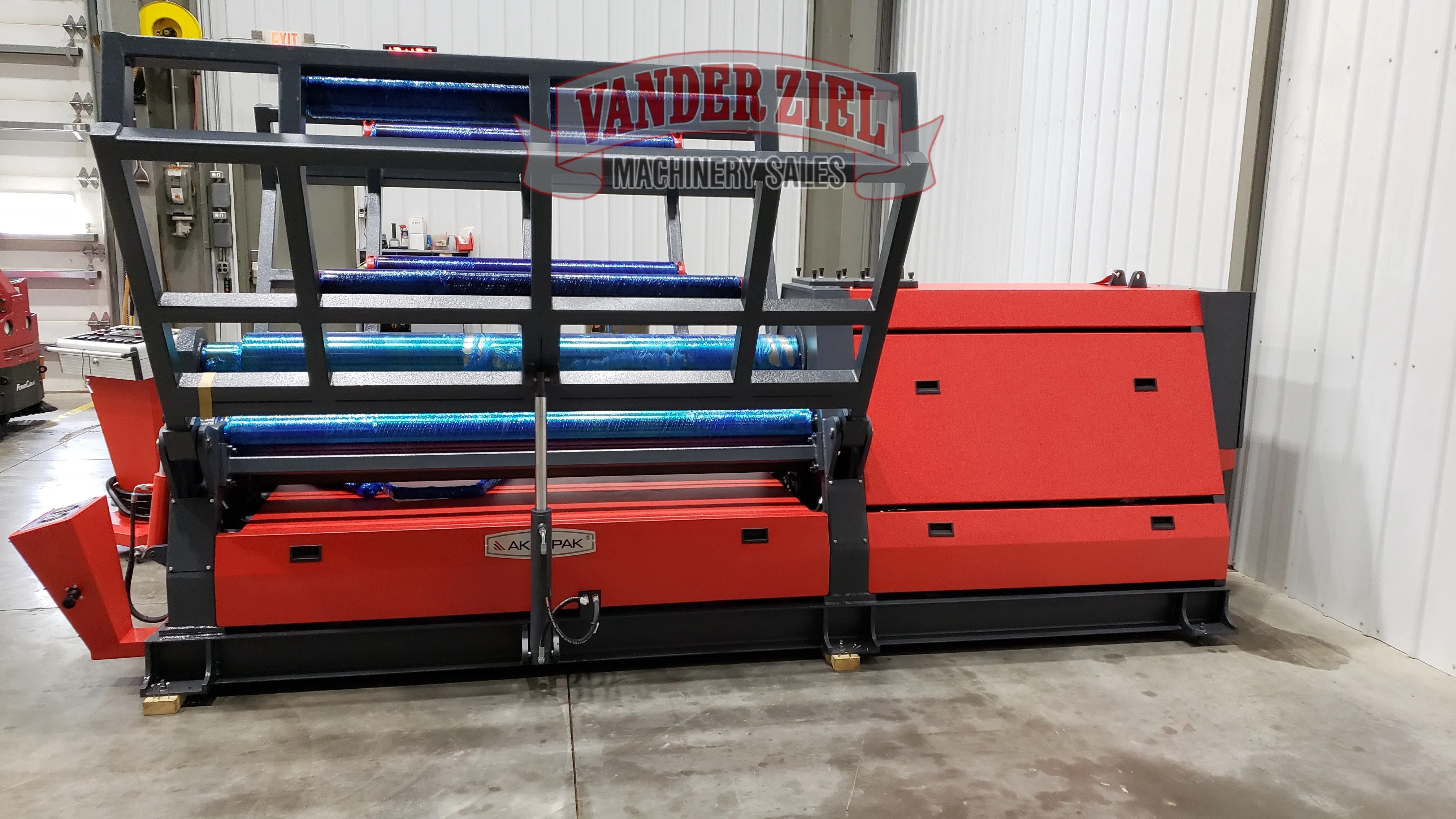 Akyapak 6' x 3/8" Four Roll Hydraulic Plate Roll, Model AHS 20/08 - NEW - Prefetch Image 36196