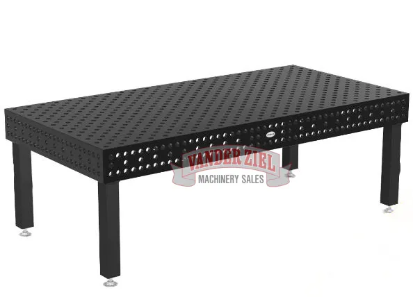 Siegmund 94.48" x 47.24" (2400x1200x200mm) EXTREME Welding Table, 8.7 Series (System 28), Model 4-280030.XD7D – NEW - Main Image 1