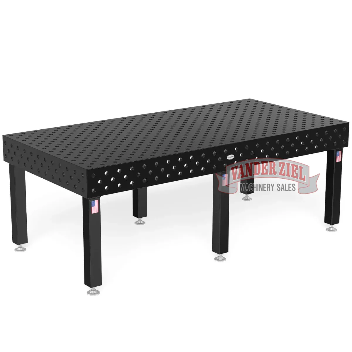Siegmund 48" x 96" (4'x8') Welding Table with Plasma Nitration, Imperial Series (Inch) - Main Image 1