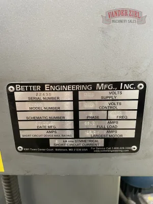Better Engineering Parts Washer, Model 63000 - Gallery Thumbnail 9