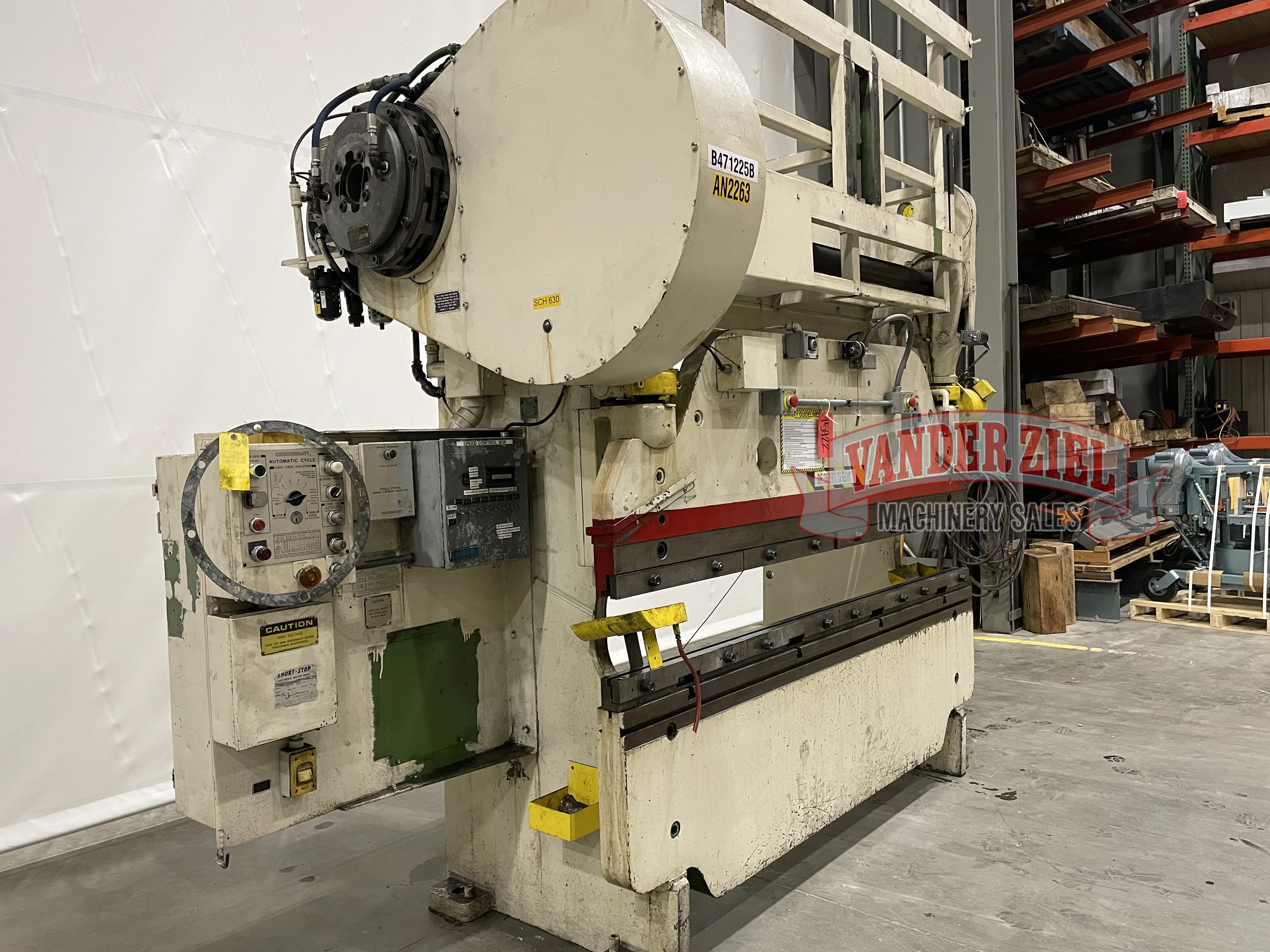 Cincinnati 8’ x 135 Ton Mechanical Press Brake, Series 5 x 6 - Prefetch Image 36226
