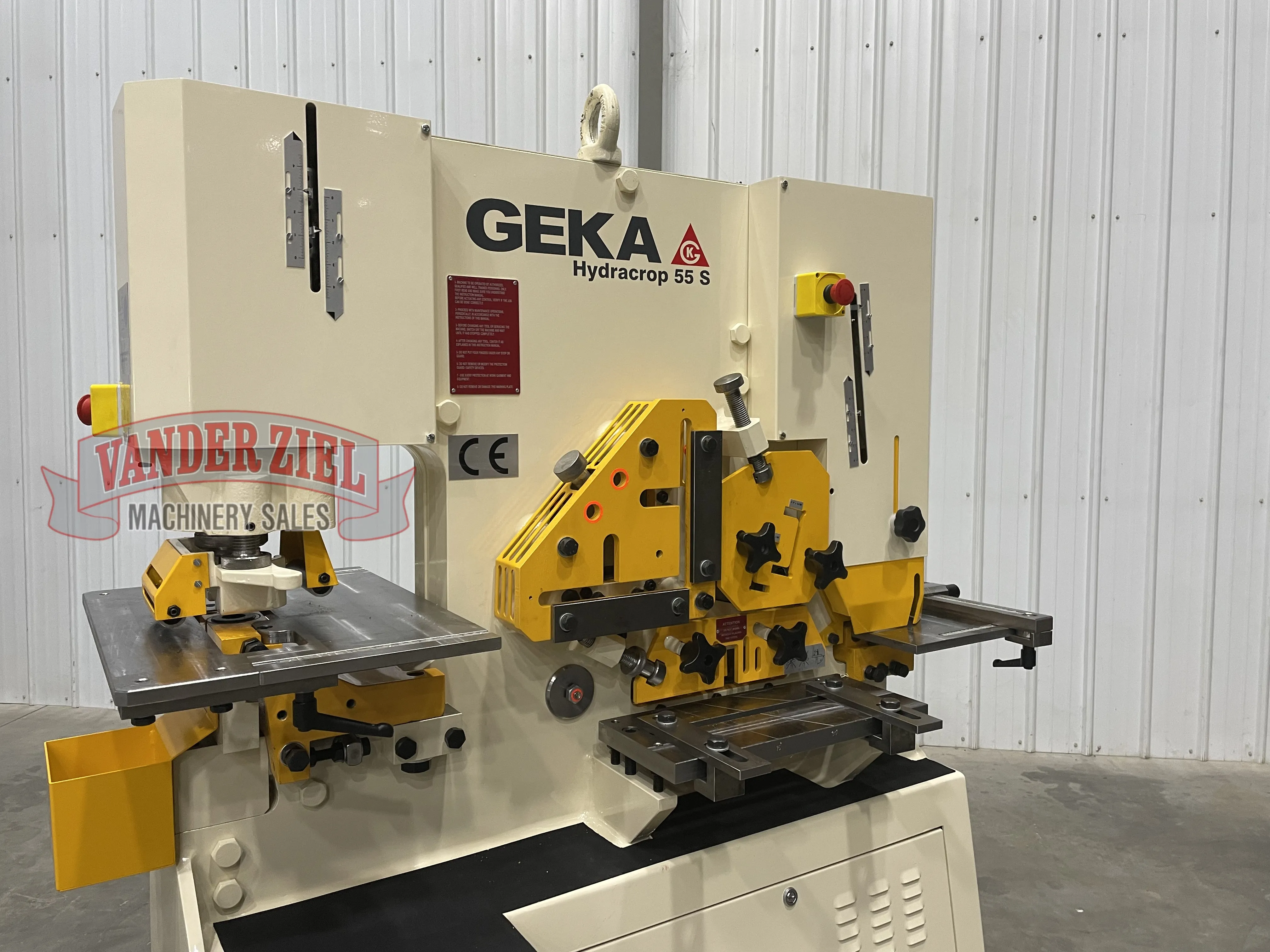 Geka 55 Ton Dual Ironworker, Hydracrop 55S - NEW - Prefetch Image 36347