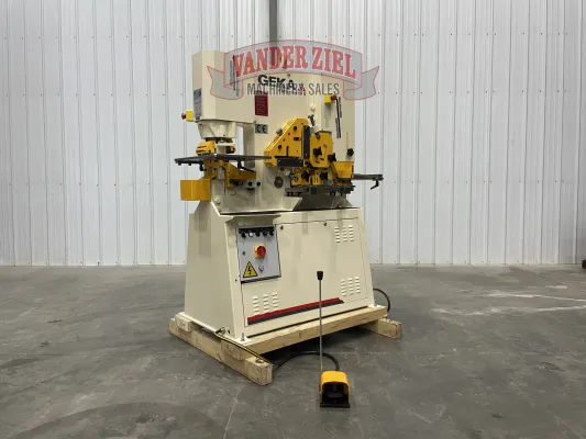 Geka 55 Ton Dual Ironworker, Hydracrop 55S - NEW - Gallery Thumbnail 9