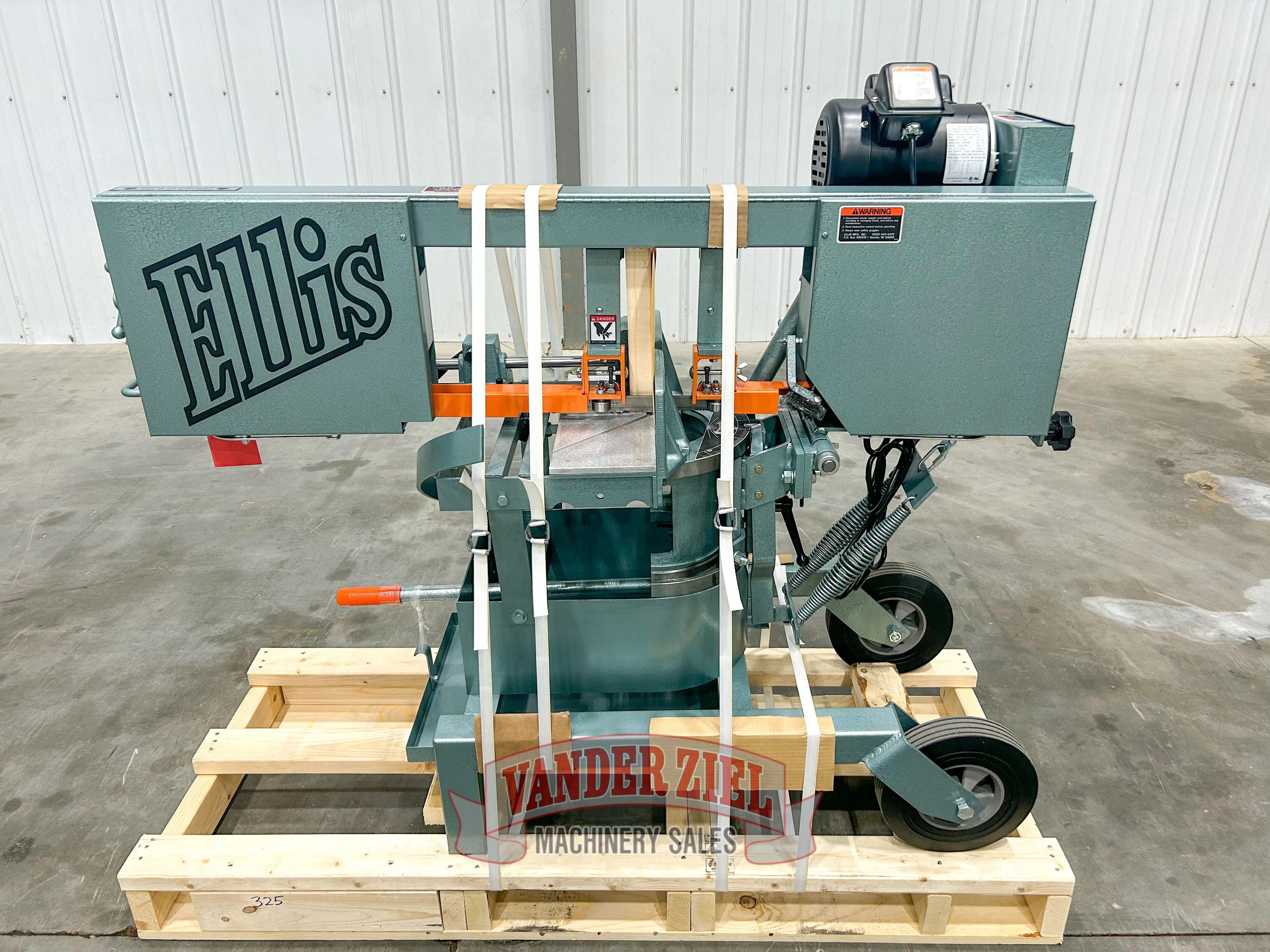 Ellis 9" x 10" Horizontal Saw, Model 1600 - NEW - Prefetch Image 36446