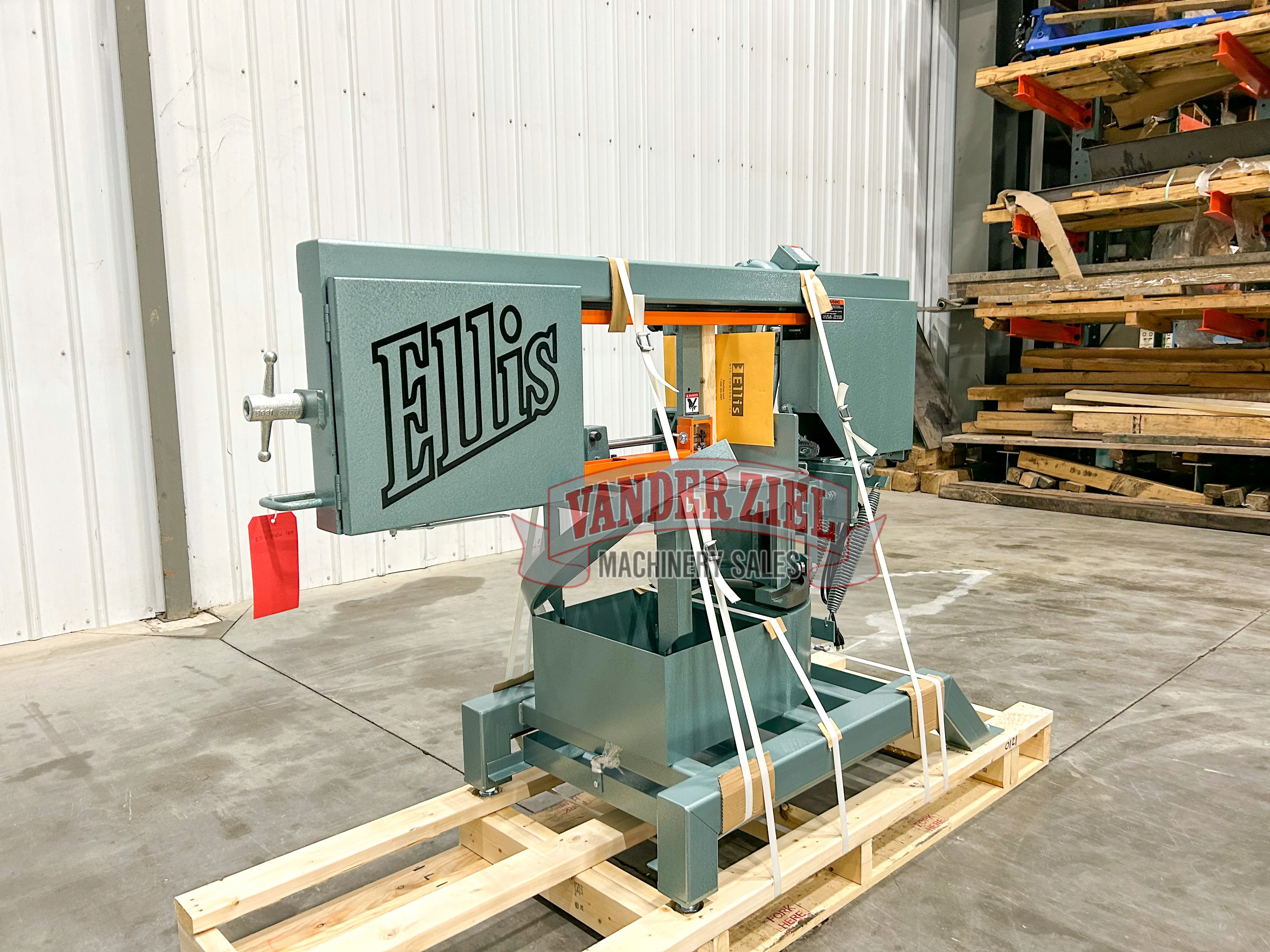 Ellis 11" x 10" Horizontal Saw, Model 1800 - NEW - Prefetch Image 36573