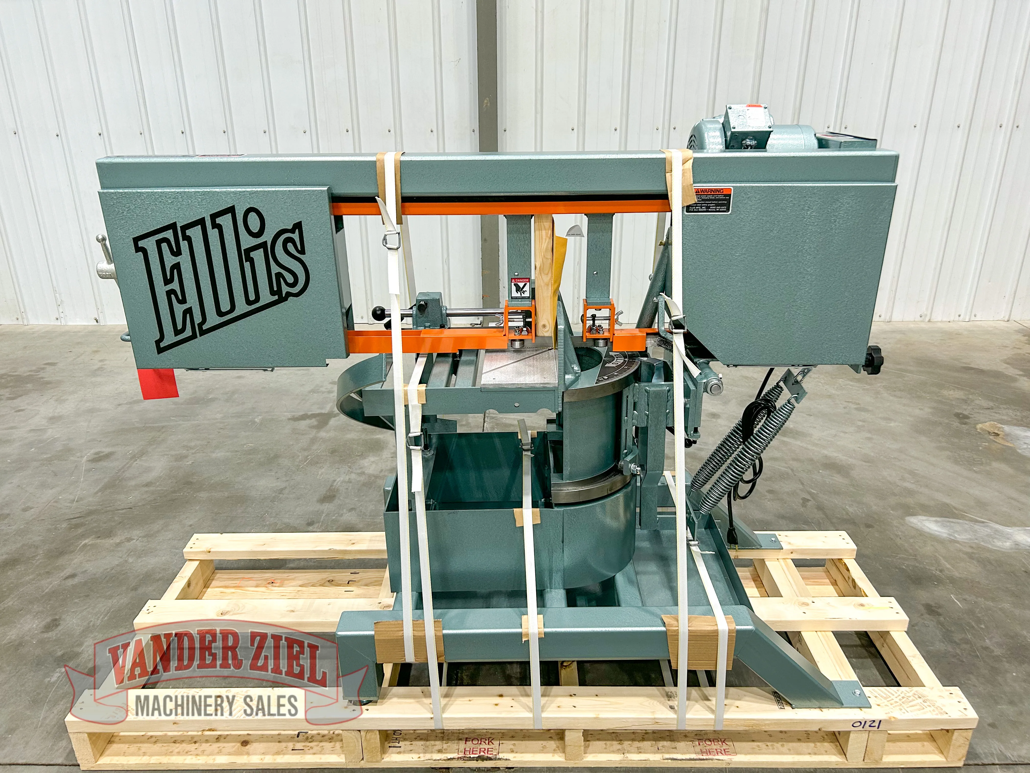 Ellis 11" x 10" Horizontal Saw, Model 1800 - NEW - Prefetch Image 36581