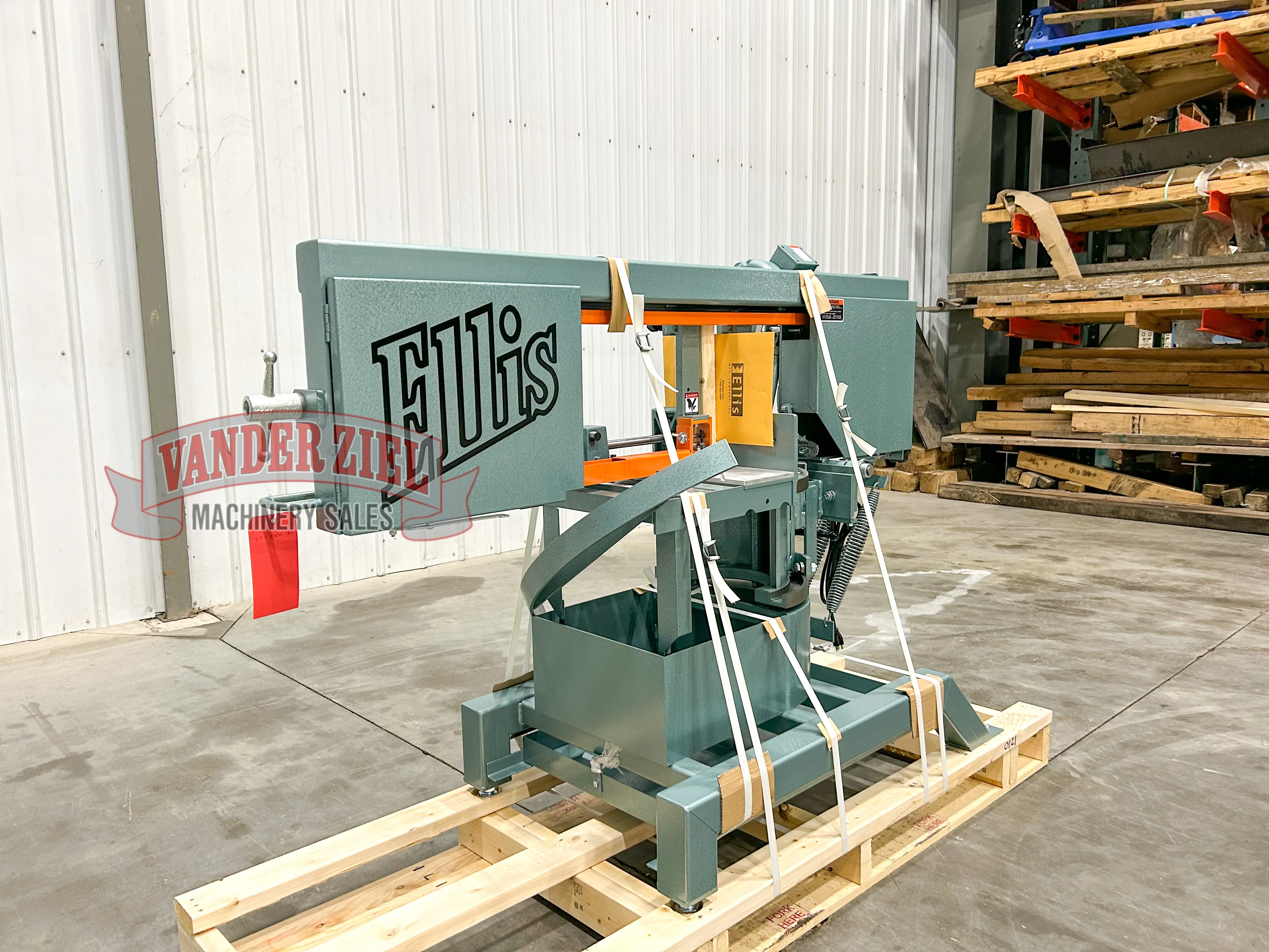 Ellis 11" x 10" Horizontal Saw, Model 1800 - NEW - Prefetch Image 36584