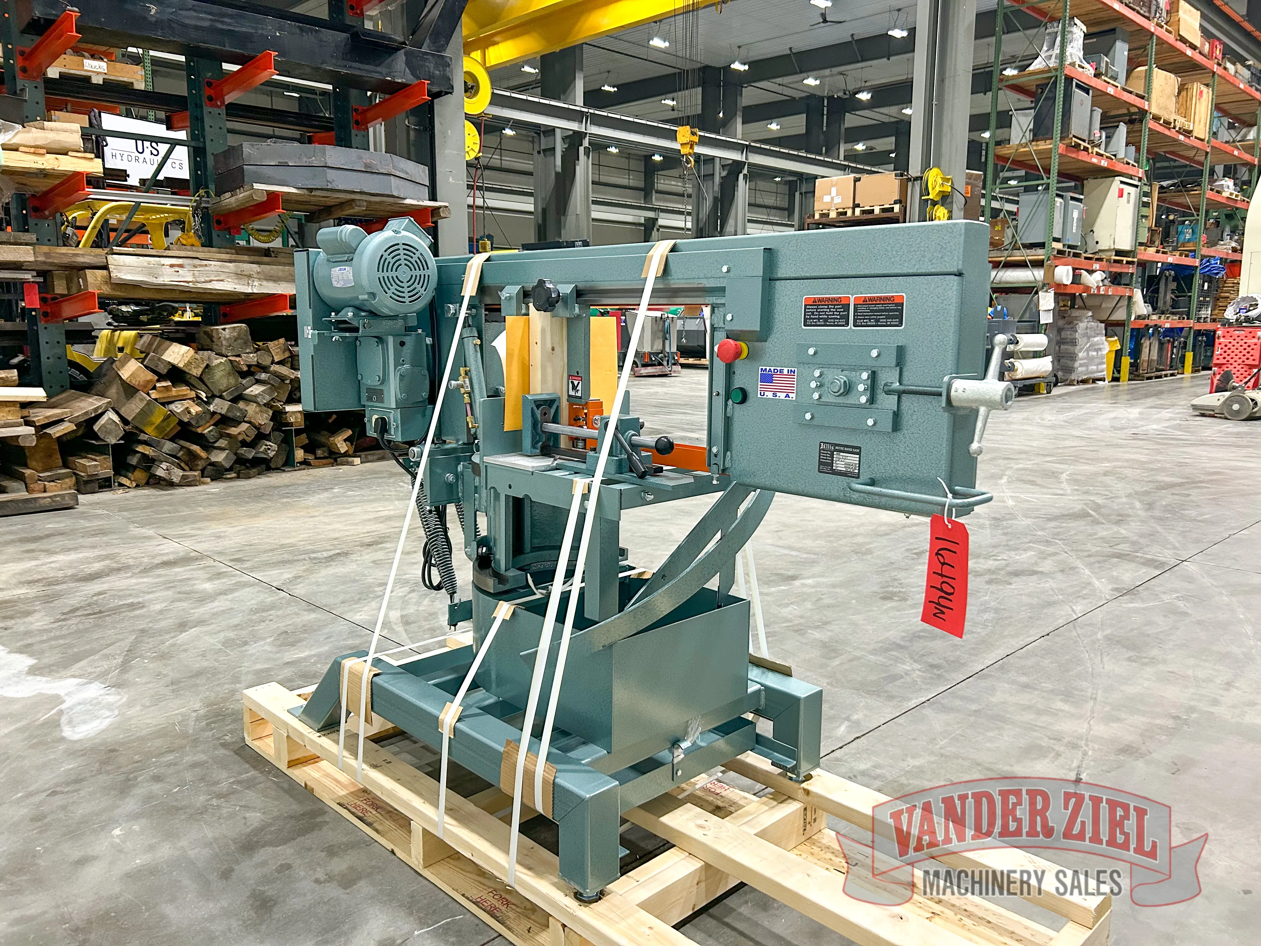 Ellis 11" x 10" Horizontal Saw, Model 1800 - NEW - Prefetch Image 36586
