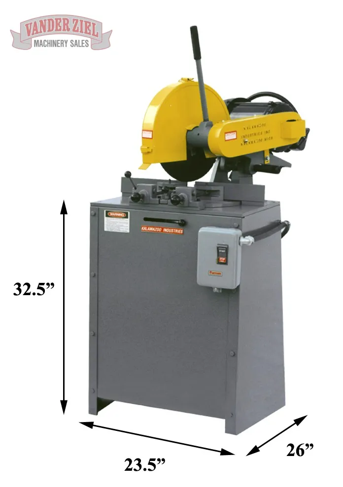 Kalamazoo Industries 14" Abrasive Mitre Saw, Model KM14 - NEW - Main Image 1