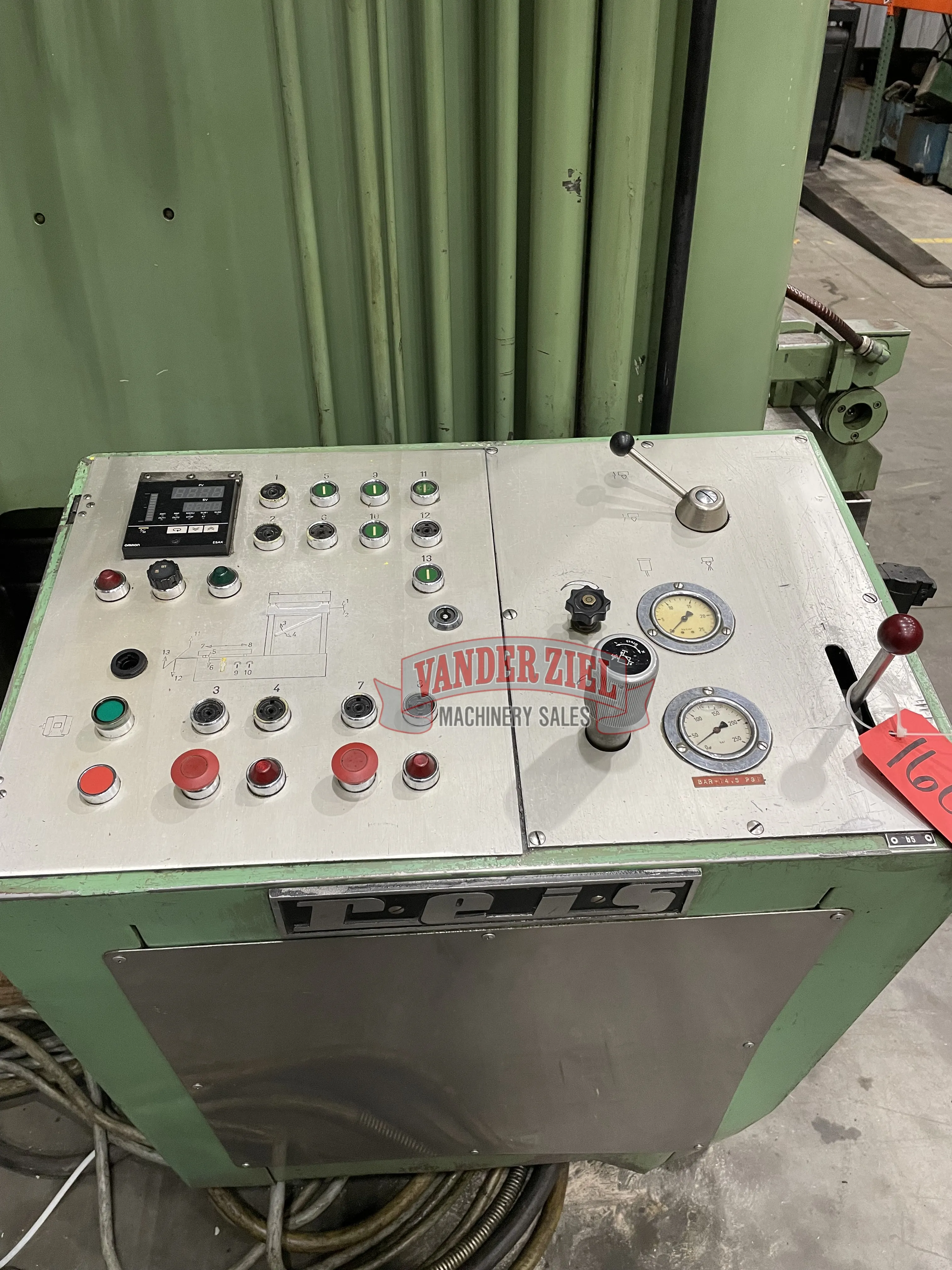 Reis 220 Ton Four Post Spotting Press, Model TUS160-OK - Prefetch Image 36712