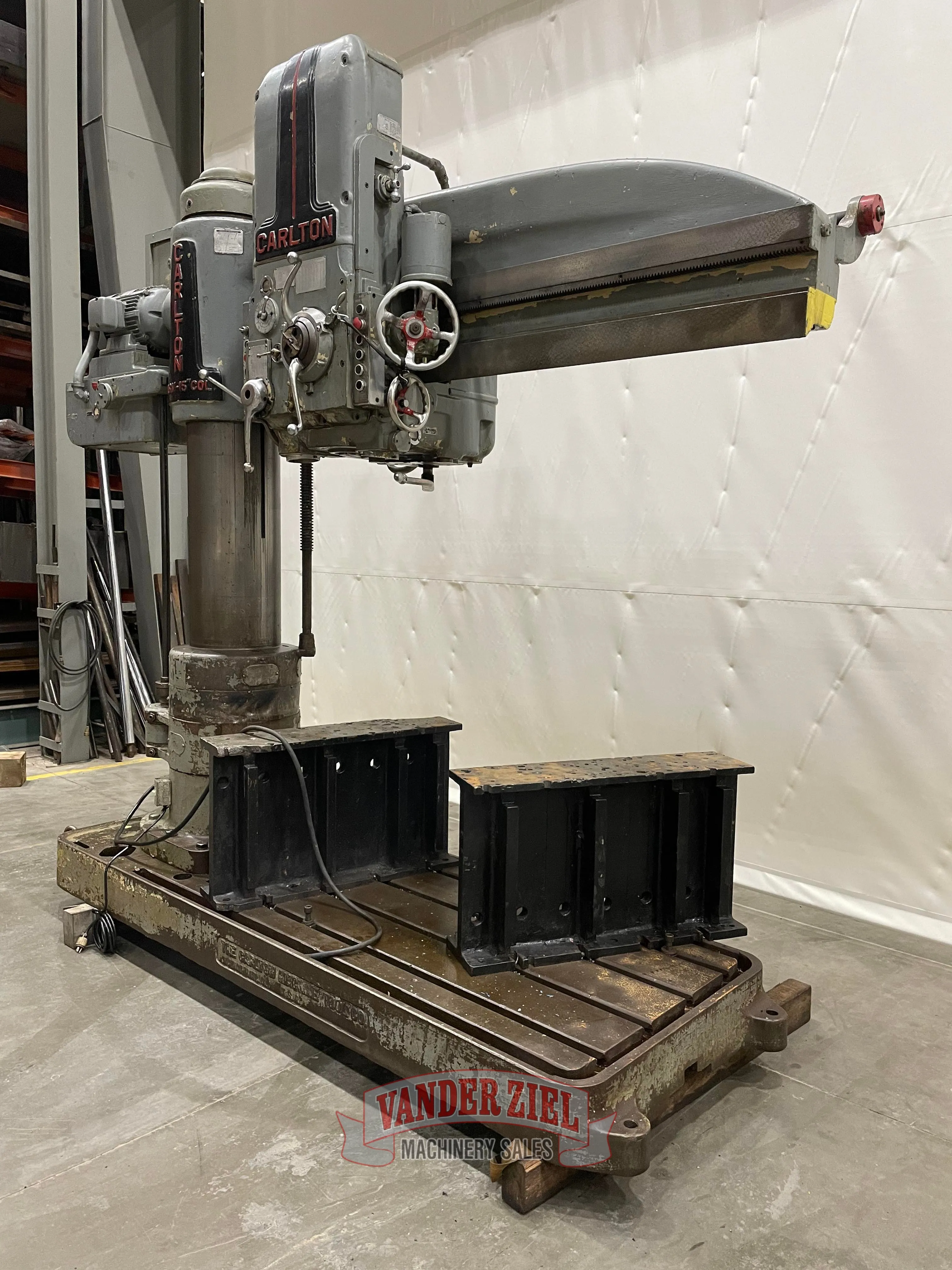 Carlton 6’ x 15” Radial Drill, Model 3A - Prefetch Image 36793