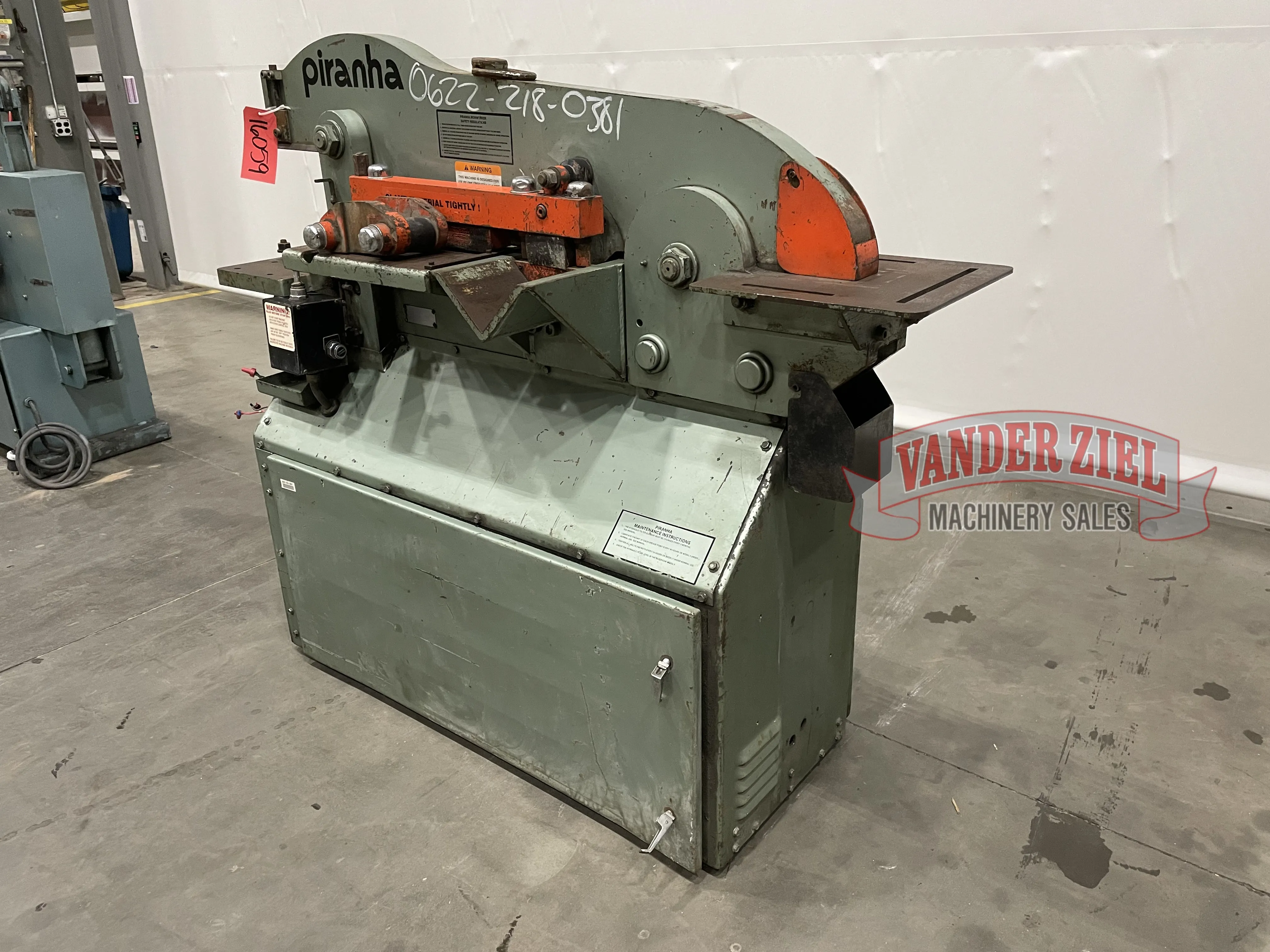 Piranha 50 Ton Ironworker, Model P-50 - Prefetch Image 36997