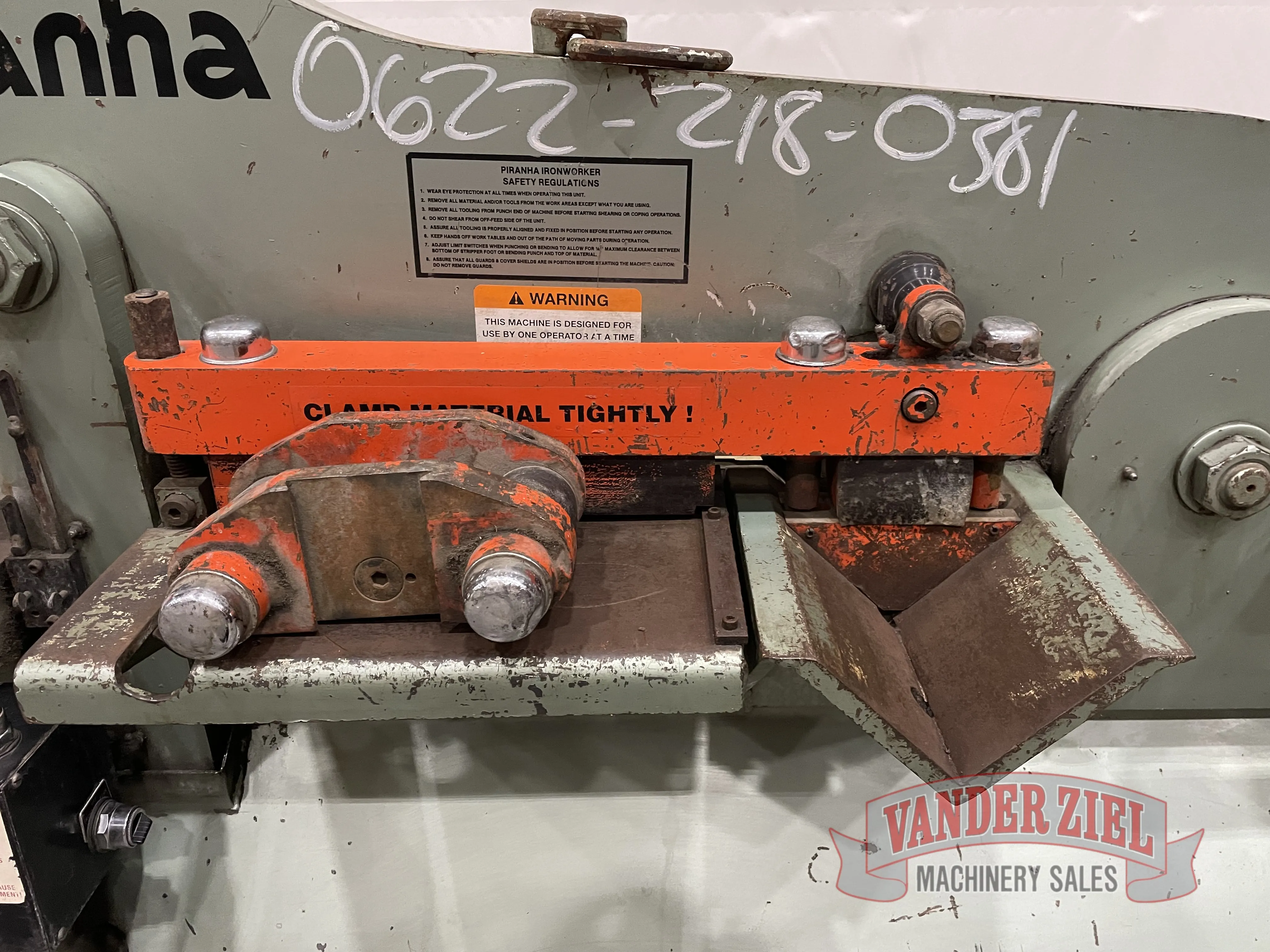 Piranha 50 Ton Ironworker, Model P-50 - Prefetch Image 37001