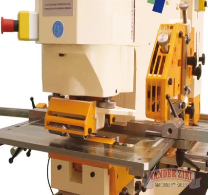 Geka Hydracrop 55/110 60 Ton Dual Cylinder Ironworker - NEW - Gallery Thumbnail 6