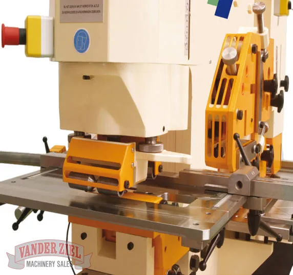 Geka Hydracrop 80/150 88 Ton Dual Cylinder Ironworker - NEW - Prefetch Image 37048
