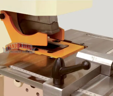 Geka Hydracrop 110/180 Ton Dual Cylinder Ironworker - NEW - Gallery Thumbnail 4