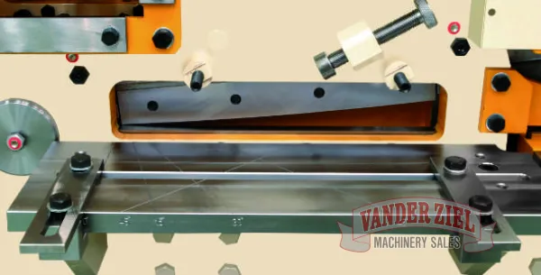 Geka Hydracrop 165/300 185 Ton Dual Cylinder Ironworker - NEW - Gallery Thumbnail 3