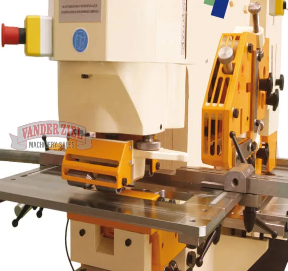 Geka Hydracrop 220/300 240 Ton Dual Cylinder Ironworker - NEW - Prefetch Image 37062