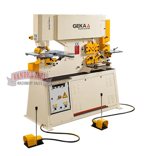 Geka Bendicrop 60 Ton Dual Cylinder Ironworker - NEW - Main Image 1