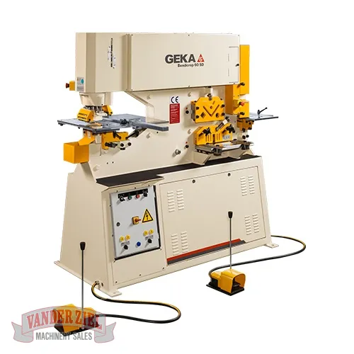 Geka Bendicrop 85 Ton Dual Cylinder Ironworker - NEW - Main Image 1