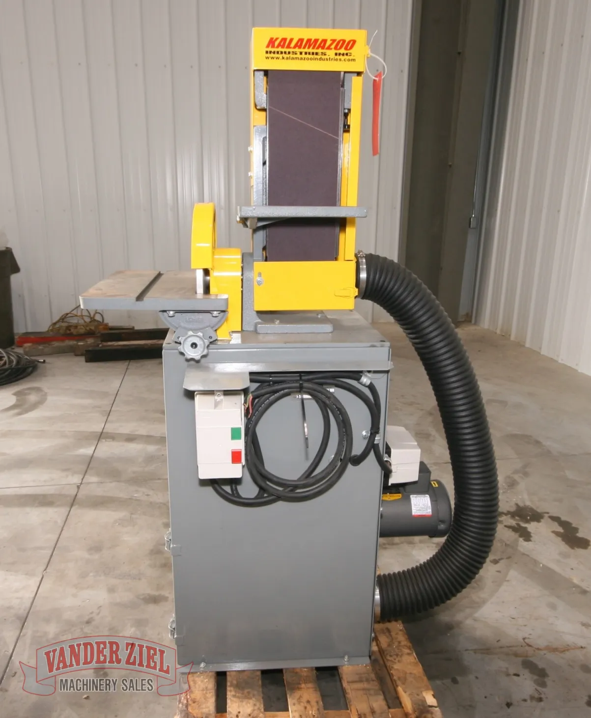 Kalamazoo Industries 6" Belt 12" Disc Combination Sander, Model S612V, 1PH/220V - NEW - Prefetch Image 37151