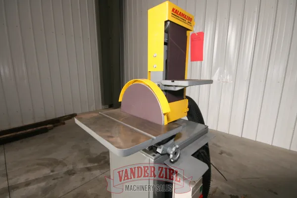 Kalamazoo Industries 6" Belt 12" Disc Combination Sander, Model S612V, 1PH/220V - NEW - Gallery Thumbnail 3