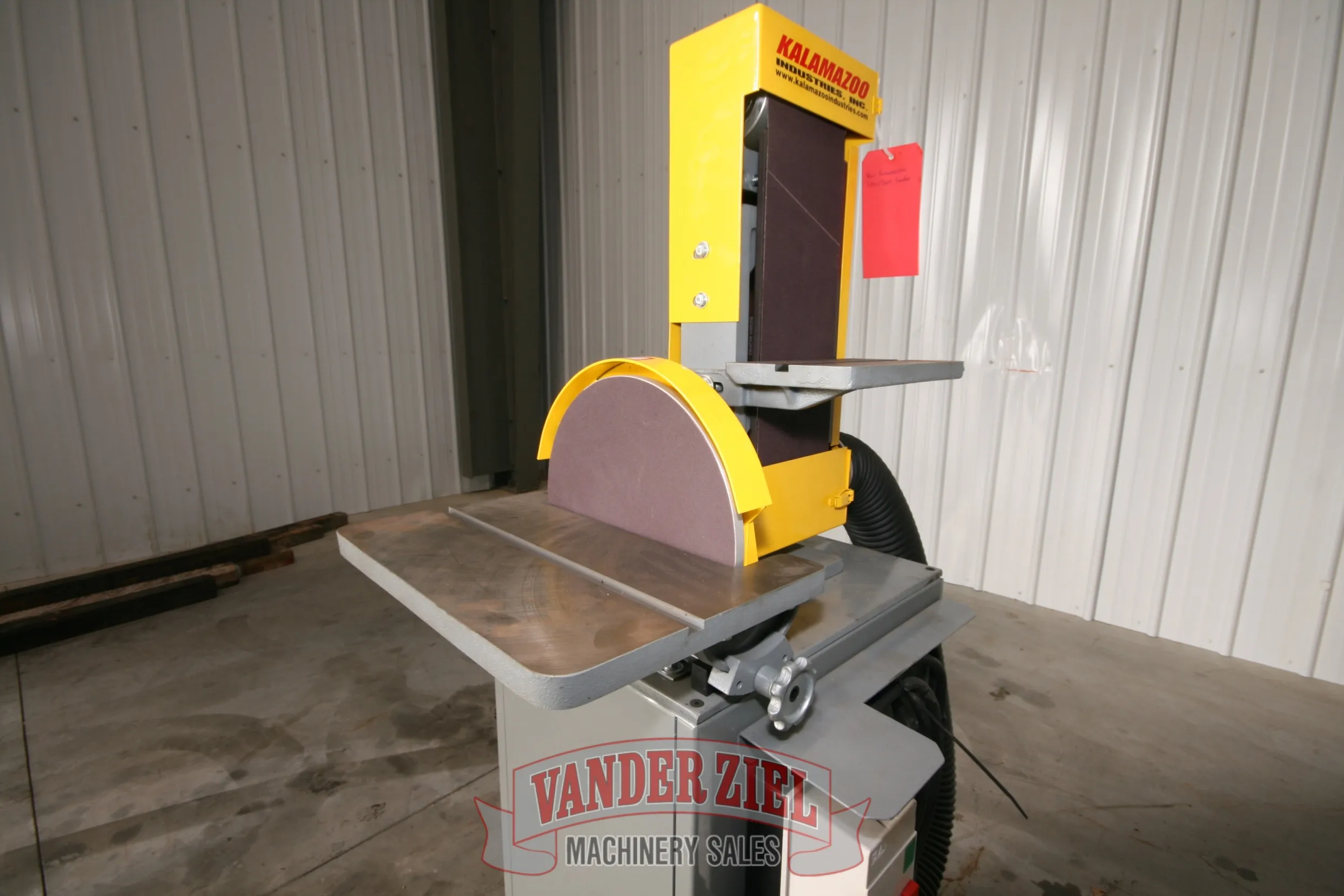 Kalamazoo Industries 6" Belt 12" Disc Combination Sander, Model S612V, 1PH/220V - NEW - Prefetch Image 37152