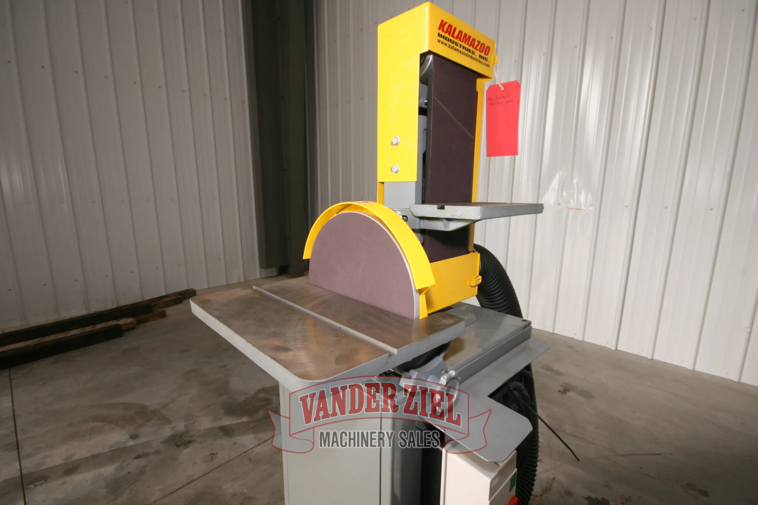 Kalamazoo Industries 6" Belt 12" Disc Combination Sander, Model S612V, 1PH/440V - NEW - Prefetch Image 37157