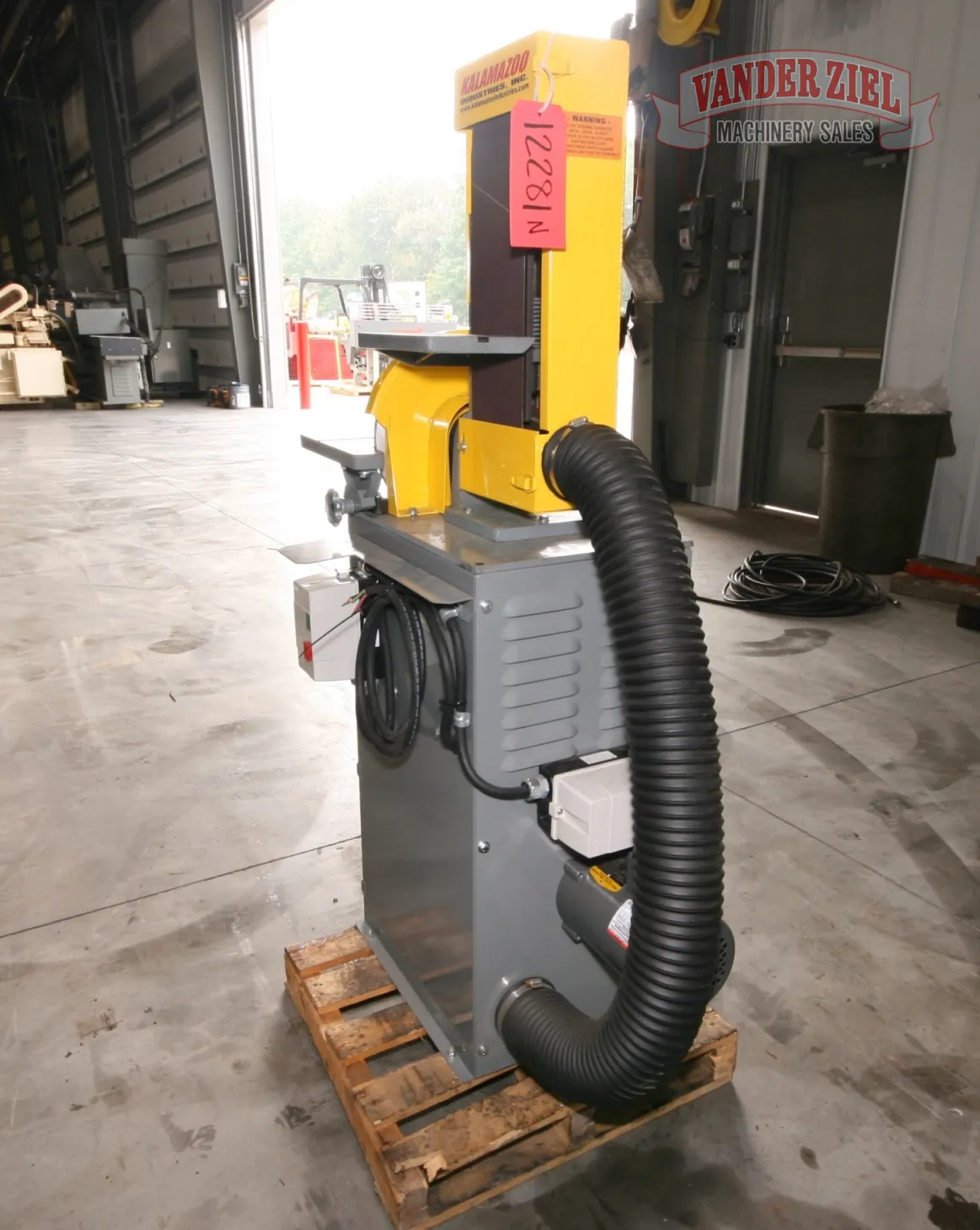Kalamazoo Industries 6" Belt 12" Disc Combination Sander, Model S612V, 1PH/440V - NEW - Prefetch Image 37159
