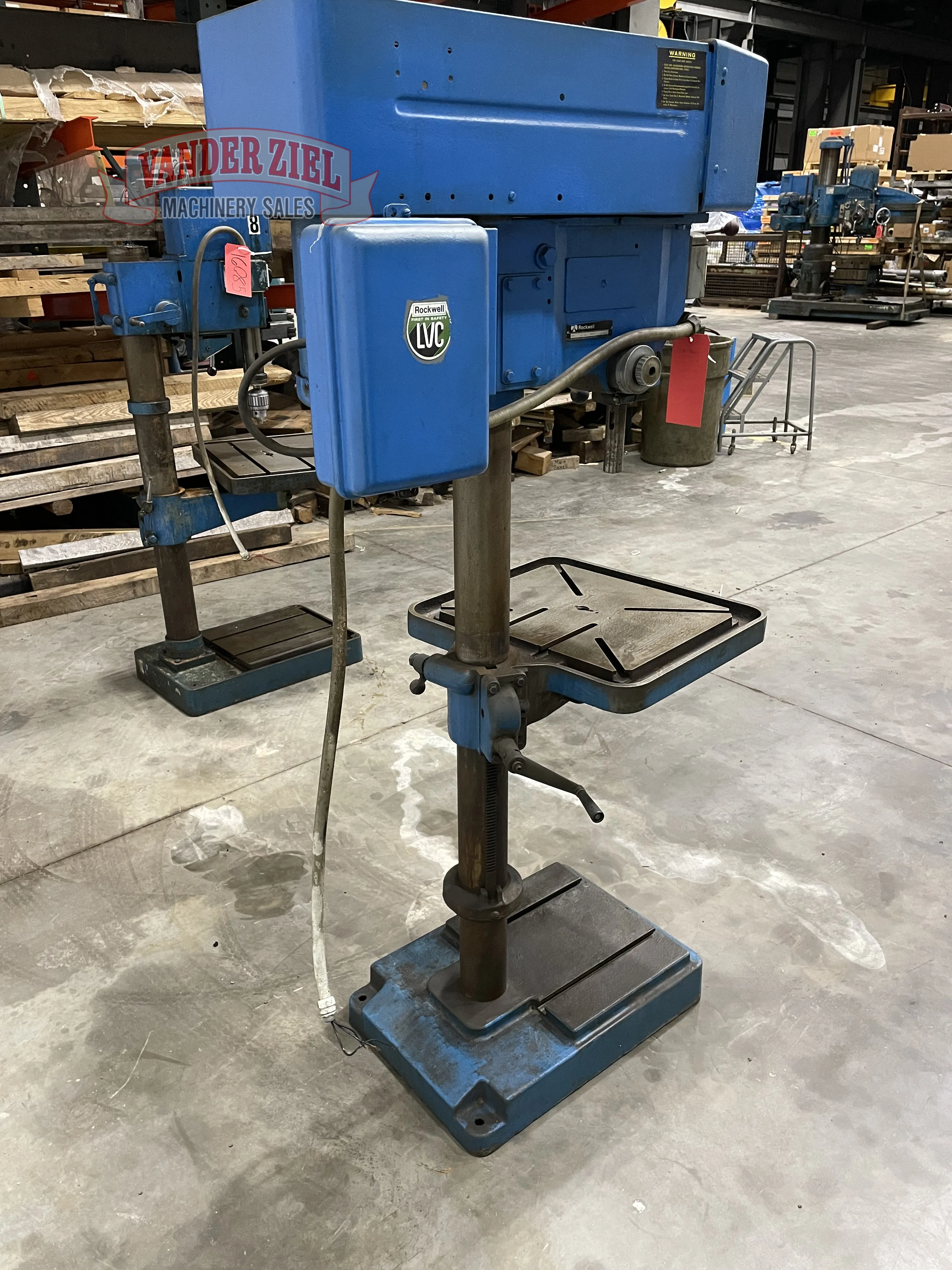 Rockwell Delta 20” Drill Press, Model 70-6X0 - Prefetch Image 37218