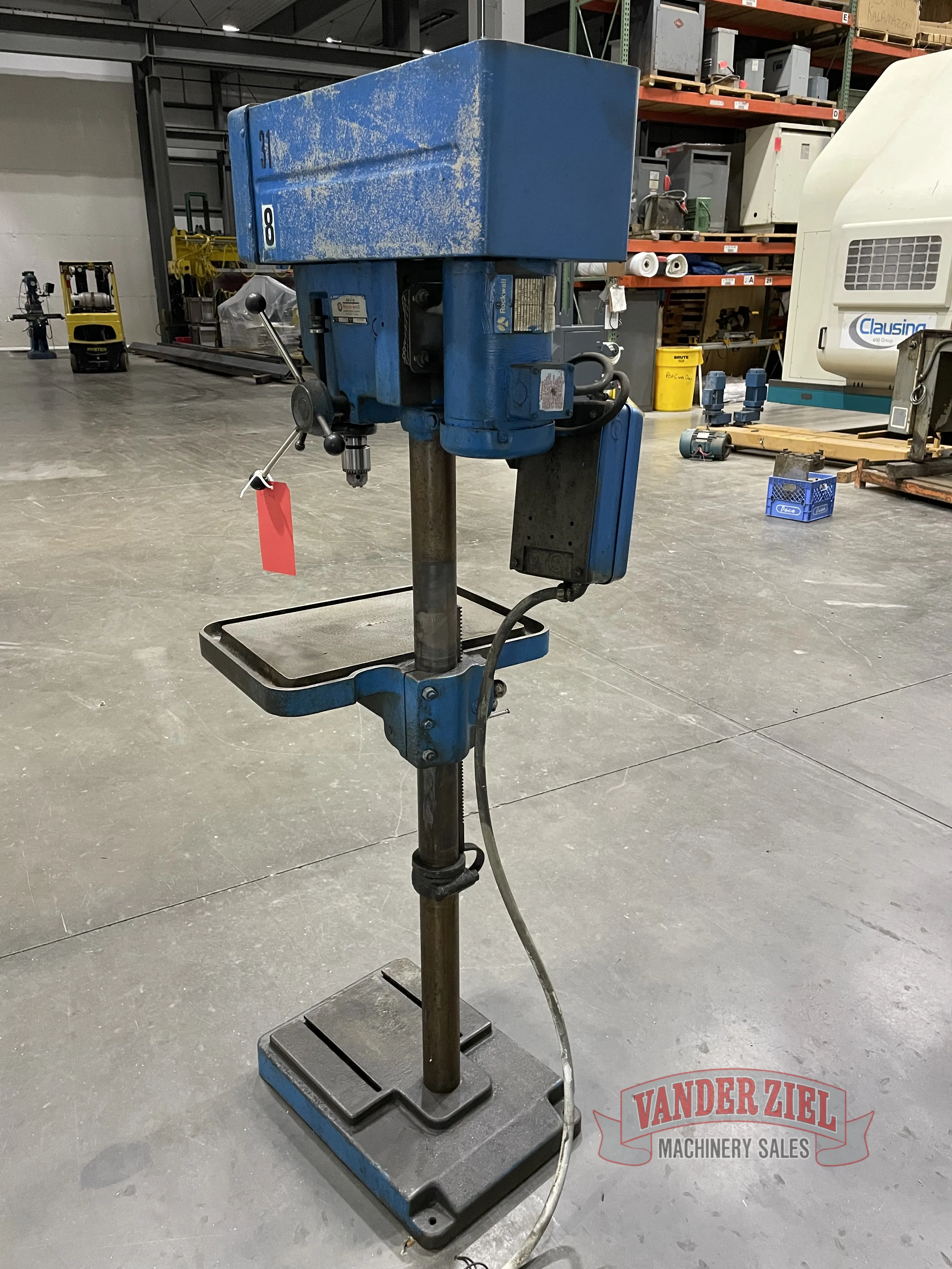 Rockwell Delta 15” Drill Press, Model 15-655 - Prefetch Image 37226