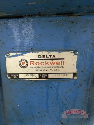 Rockwell Delta 15” Drill Press, Model 15-655 - Gallery Thumbnail 8