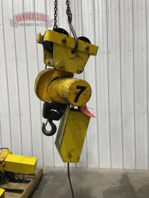 Budgit 3 Ton Chain Hoist with Trolley - Gallery Thumbnail 4