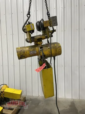 Budgit 3 Ton Chain Hoist with Trolley - Gallery Thumbnail 5
