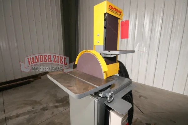 Kalamazoo Industries 6" Belt 12" Disc Combination Sander, Model S612V, 1PH/220V - NEW - Gallery Thumbnail 3