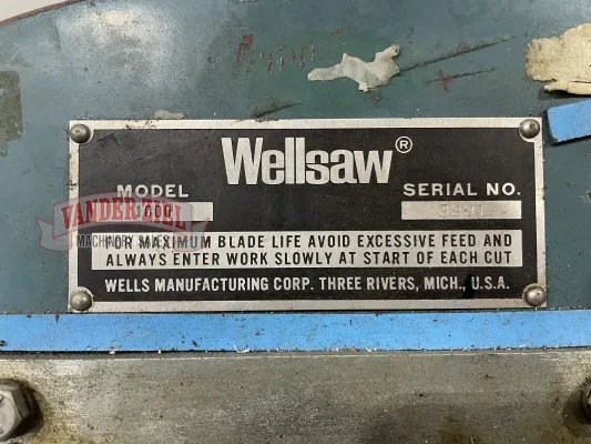 Wellsaw 1000 Horizontal Saw - Gallery Thumbnail 7