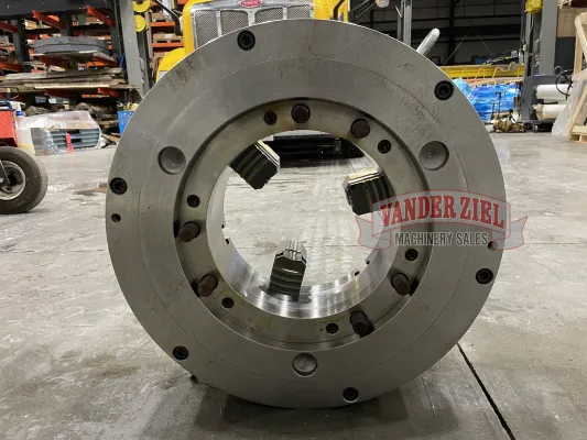 BTC 25" Three Jaw Manual Chuck, 12.5" Bore - NEW - Gallery Thumbnail 4