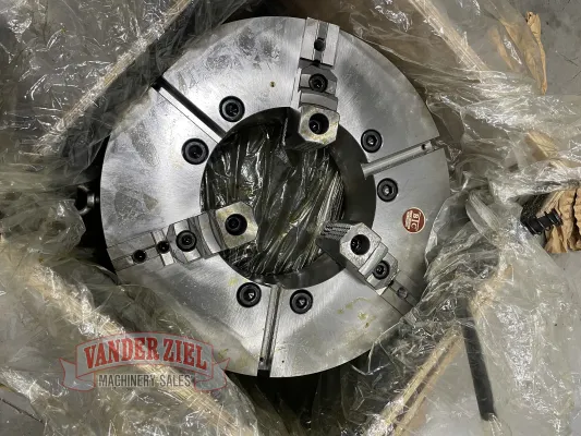 BTC 25" Three Jaw Manual Chuck, 12.5" Bore - NEW - Gallery Thumbnail 5