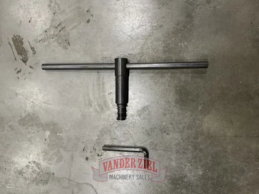 BTC 25" Three Jaw Manual Chuck, 12.5" Bore - NEW - Gallery Thumbnail 6