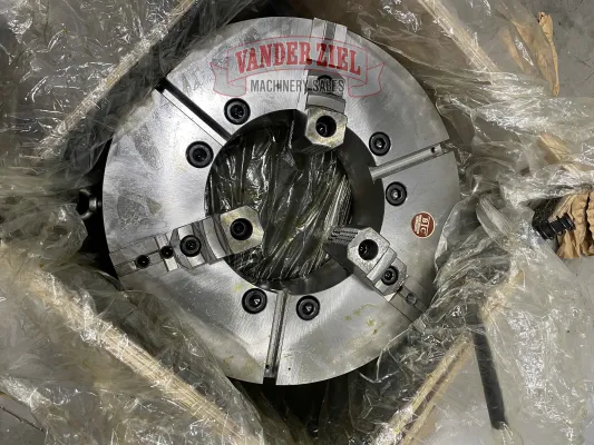 BTC 25" Three Jaw Manual Chuck, 12.5" Bore - NEW - Gallery Thumbnail 5