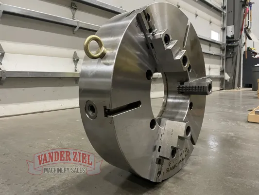 Samchully 24" Three Jaw Scroll Chuck, 10.8" Bore - NEW - Gallery Thumbnail 3