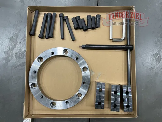 Samchully 24" Three Jaw Scroll Chuck, 10.8" Bore - NEW - Gallery Thumbnail 7