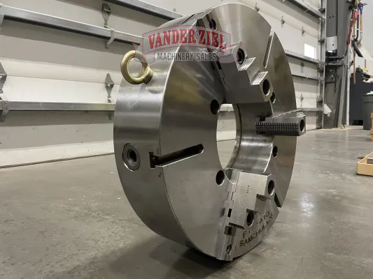 Samchully 24" Three Jaw Scroll Chuck, 10.8" Bore - NEW - Gallery Thumbnail 3