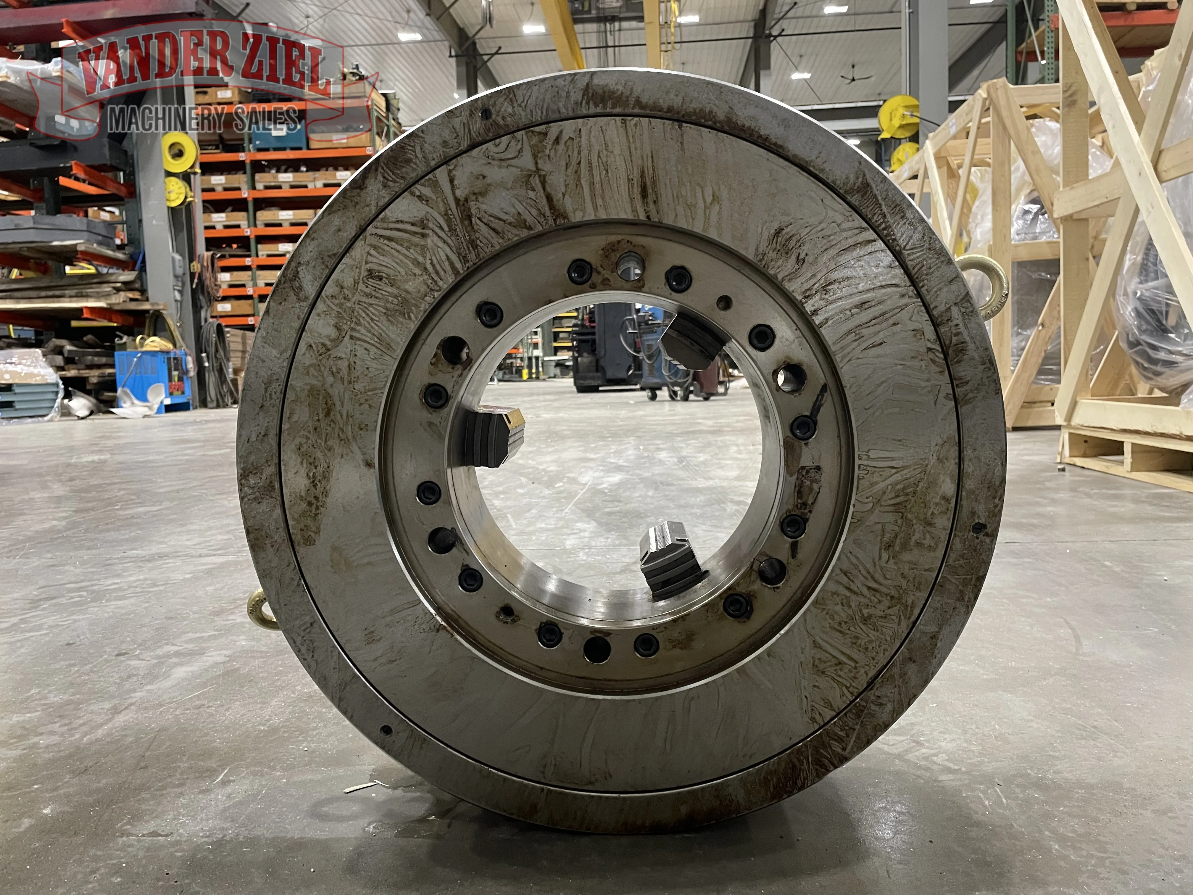Samchully 24" Three Jaw Scroll Chuck, 10.8" Bore - NEW - Prefetch Image 37683