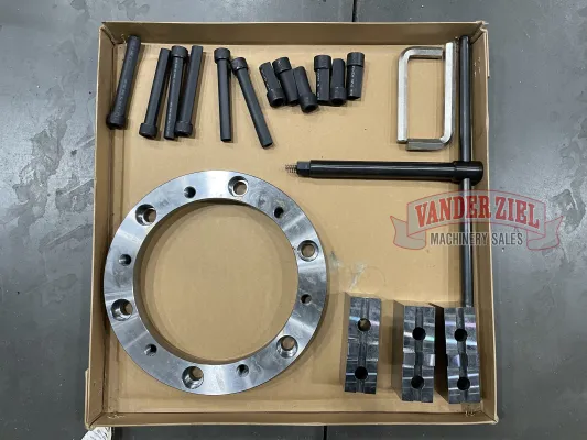 Samchully 24" Three Jaw Scroll Chuck, 10.8" Bore - NEW - Gallery Thumbnail 7