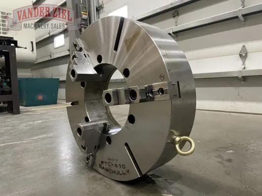 Samchully 24" Three Jaw Scroll Chuck, 10.8" Bore - NEW - Gallery Thumbnail 2