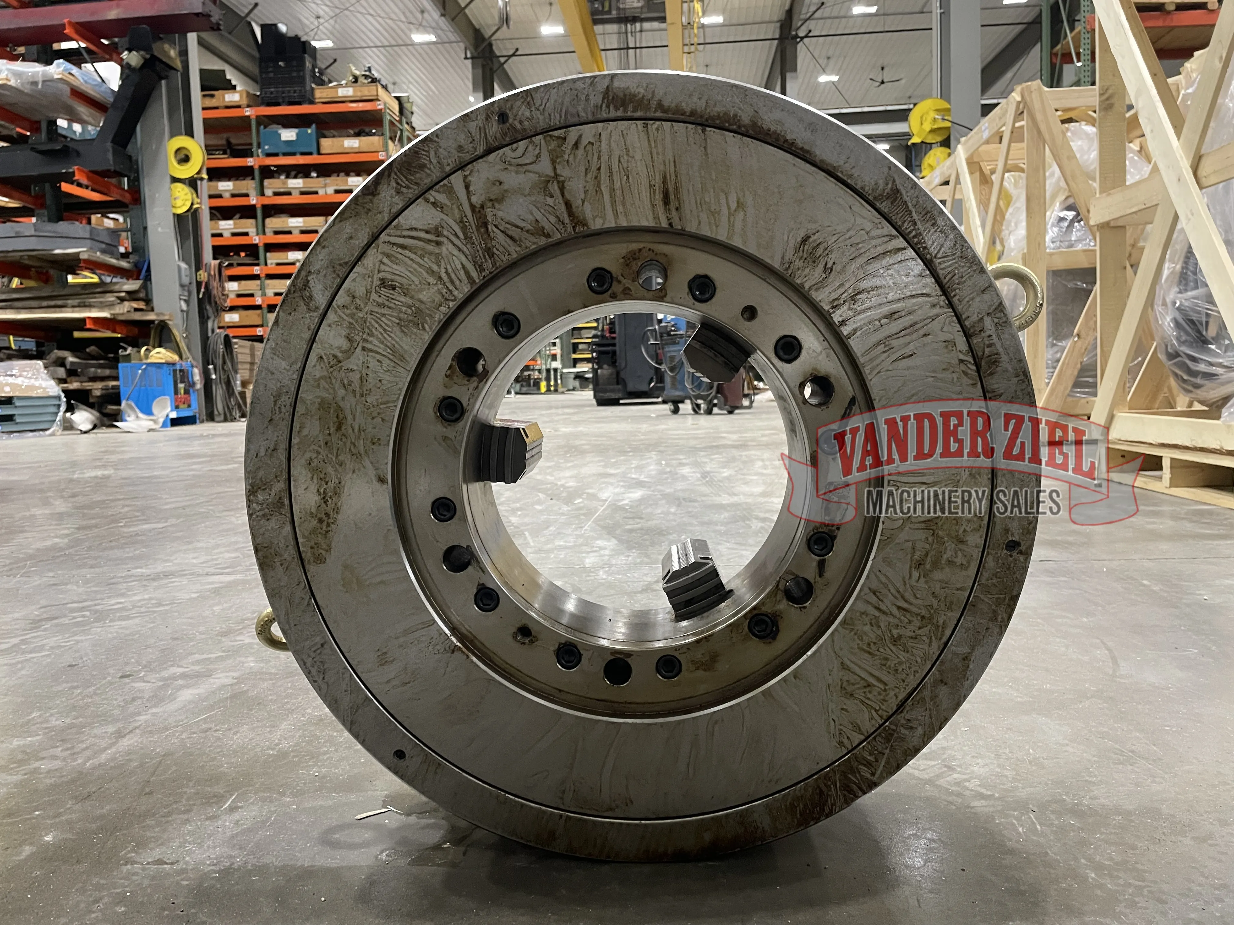 Samchully 24" Three Jaw Scroll Chuck, 10.8" Bore - NEW - Prefetch Image 37690