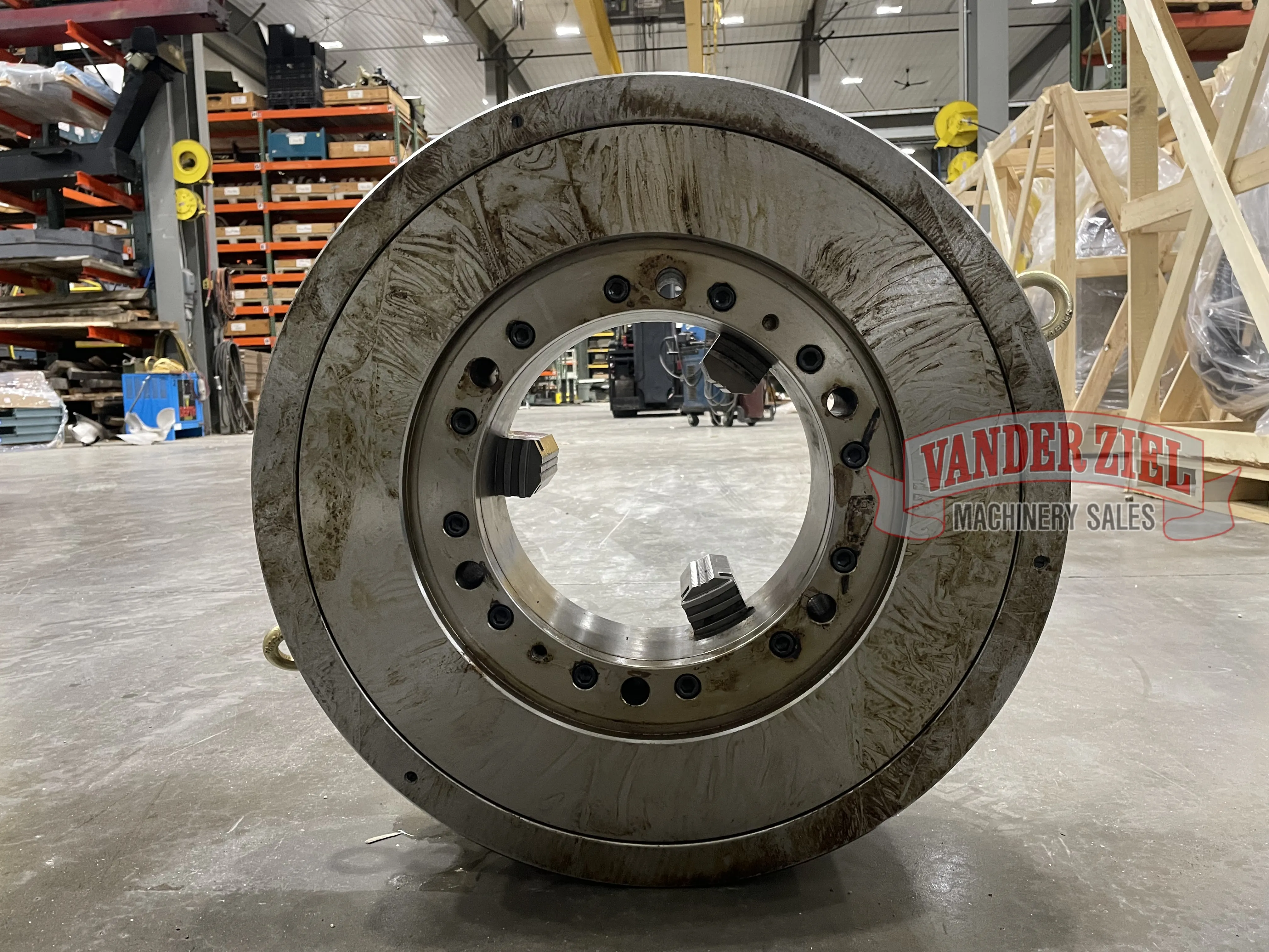 Samchully 24" Three Jaw Scroll Chuck, 10.8" Bore - NEW - Prefetch Image 37697