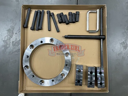 Samchully 24" Three Jaw Scroll Chuck, 10.8" Bore - NEW - Gallery Thumbnail 7