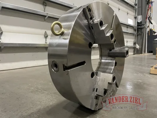Samchully 24" Three Jaw Scroll Chuck, 10.8" Bore - NEW - Gallery Thumbnail 3